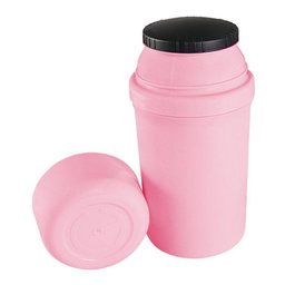 Kit Garrafa Paris 500ml Garrafa Fano 250ml e Pote Dosador 300ml Unibaby Rosa - 4