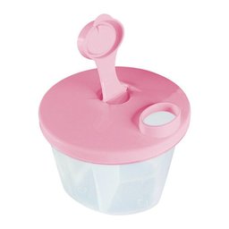 Kit Garrafa Paris 500ml Garrafa Fano 250ml e Pote Dosador 300ml Unibaby Rosa - 3