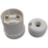 Soquetes Bocal Para Lâmpada E27 100w 250v Lorenzetti - Branco - 70 Unidades - 6