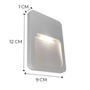 Ver imagem 4 de Balizador de Parede Led Leo 2w 3000k Branco Quente Bivolt Branco