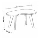 Ver imagem 4 de Mesa de Centro Flora 100% Mdf Off White - Pnr Móveis