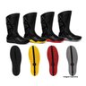 Kit Capa de Chuva Feminina Pantaneiro + Bota Motosafe PVC Motociclista - CAPA G + BOTA 38 PRETA - 5