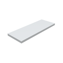 Ver imagem 1 de 1 Prateleira Branca 40X15 Com Suporte Flutuante Mdf Organizadora Decoração Cozinha Quarto Banheiro