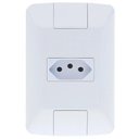 Ver imagem 1 de Conj. Tomada 2P+T 10A/250V Aria Branco - Tramontina