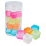 Kit Cubo Gelo Artificial Ecologico 20 Peça Quadrado Colorido - 1