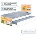 Ver imagem 3 de Bi Cama Juvenil Zap com Cabeceira Dinossauro Baby