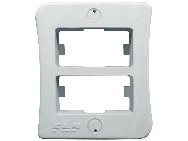 Interruptor Paralelo 1 Tecla + Tomada 10A 2p+t Sobrepor Externo Com Espelho Branco Linha Viena - 20  - 7