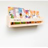 Prateleira Infantil '' Era uma vez...'' para Livros e Brinquedos (50x10cm) - 6