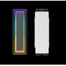 Dissipador Calor Ssd M2 Nvme Branco Led Infinito Argb 5v - 8