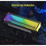 Dissipador Calor Ssd M2 Nvme Branco Led Infinito Argb 5v - 3