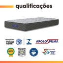 Ver imagem 6 de Cama Box Baú Colchão Solteiro Ortopédico Espuma D33 Hiper 88x188x60cm