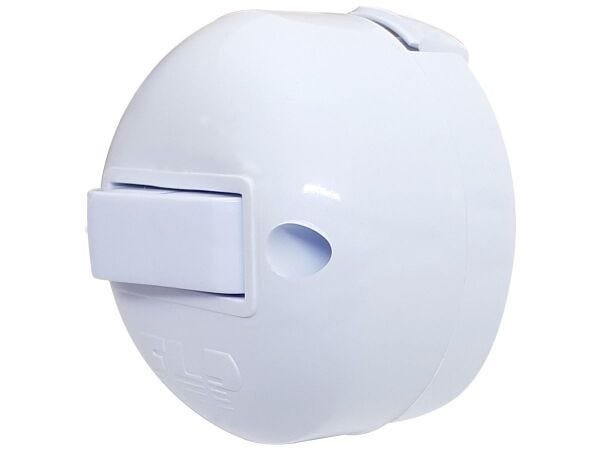 Interruptor Externo Redondo Simples 1 Tecla Branco Nbr 250v 10A Bivolt 127v e 250v - 30 Unidades - 2
