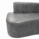 Ver imagem 6 de Sofá Decorativo Orgânigo Curvo Sala de Estar Recepção Estudio Estilo Feijao - Paraná Metal:Cimento