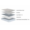 Ver imagem 3 de Colchão King Herval D45 New Top 25 DF+Baú Gray Super 1,93x2,03
