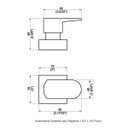 Ver imagem 2 de Acabamento para Registro Docol 11/2", 114" DN32-40 Focus C92 Perflex
