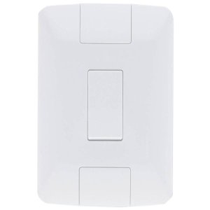 Conj. 1 Interruptor Simples 6A/250V Aria Branco - Tramontina