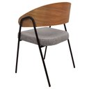 Ver imagem 3 de Poltrona Aero Cadeira Decorativa Com Apoio - Overseas