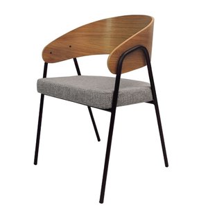 Poltrona Aero Cadeira Decorativa Com Apoio - Overseas