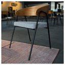 Ver imagem 5 de Poltrona Aero Cadeira Decorativa Com Apoio - Overseas