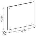 Ver imagem 5 de Painel para Coifa de Cozinha Essence Desira - Aroma