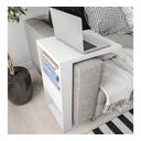 Ver imagem 2 de Mesa de Apoio para Notebook e Sofá Branco Book Líder Design