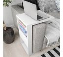Ver imagem 2 de Mesa de Apoio para Notebook e Sofá Branco Book Líder Design