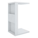 Ver imagem 1 de Mesa de Apoio para Notebook e Sofá Branco Book Líder Design