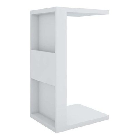 Mesa de Apoio para Notebook e Sofá Branco Book Líder Design