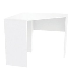 Mesa de Computador Canto Office Cubic Branco Fosco - Caemmun - 4