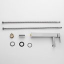 Ver imagem 4 de Torneira Bica Baixa Banheiro/lavabo Misturador Santorini Bica Alta - Demima