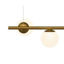 Ver imagem 2 de Luminária Pendente Century Metal Dourado Polido Spotline