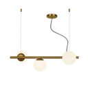 Ver imagem 1 de Luminária Pendente Century Metal Dourado Polido Spotline