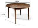 Ver imagem 2 de Mesa redonda de Madeira Alice ALF 13.23R