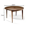 Ver imagem 2 de Mesa redonda de Madeira Alice ALF 13.23R