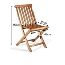 Ver imagem 2 de Mesa Madeira com 06 Cadeiras Levina