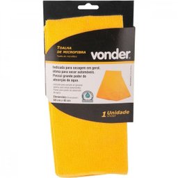Toalha de microfibra 60 cm x 40 cm Vonder - 2