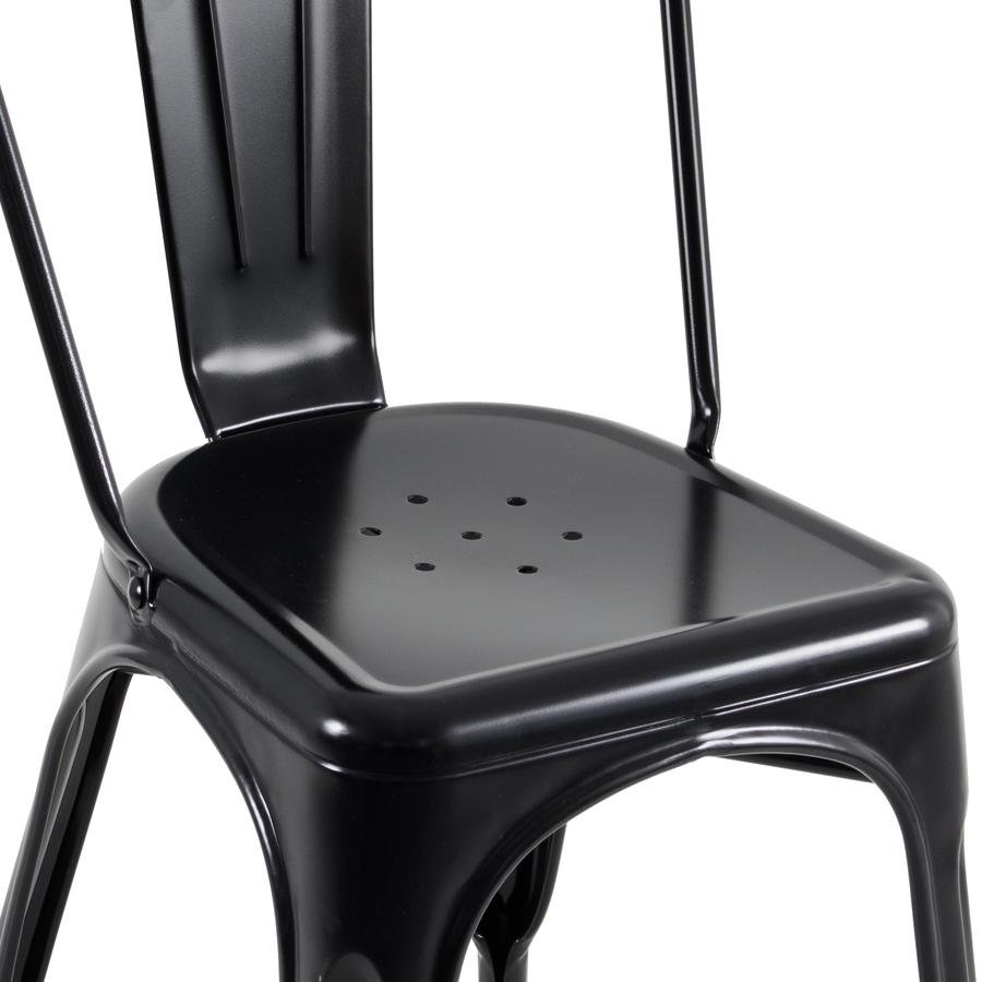 Kit 16 Cadeiras Iron Tolix - Preto - Semibrilho - 3