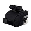 Ver imagem 2 de Bolsa de Selim Tsw Mod 04 Preta Cinza Canote Refletível Bike