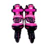 PATINS INLINE INFANTIL TXT ENERGY REGULÁVEL - PRETO/ROSA Traxart - 4