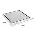 Ver imagem 2 de Ralo Oculto 15x15 Kit 20 Uni Inivisivel Inox Casa Banheiro Lavabo Varanda Cozinha Resistente Seguro