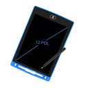 Ver imagem 1 de Tablet Lousa Mágica de 12" Pintura Colorida Anotações sem Papel Desenhos Criativos - Cor Azul Cor:az