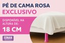 Ver imagem 4 de Kit Pés 14 Alto Rosa para Cama Box 18cm de Altura