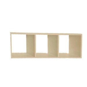 Nicho Triplo 90 X 30 X 20 Em Mdf - Natural
