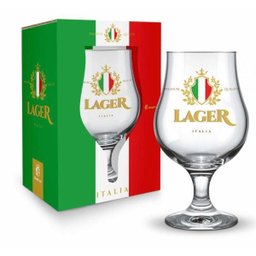 Taça Dublin Cerveja 400Ml - Itália Lager Presente Cervejeiro - 1