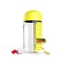 Garrafa para Água Lazer Passeio com Guarda Remedio Vitaminas - 1