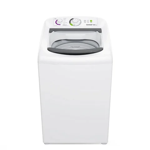 Máquina de Lavar Roupas Consul 12KG Cesto Inox CWH12BB Branco