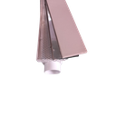 Ver mais imagens de Ralo Linear Invisível 6x50 modelo Cola Piso Porcelanato com Tela Anti Insetos e Coletor Branco - Fic