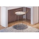Ver imagem 4 de Escrivaninha Camarim com Penteadeira de Canto Home Office Premium Maquiadora Cor Branco