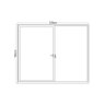 Veneziana 3 Folhas 1 Fixa Aluminio Branco 150x120cm Mgm - 5