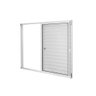 Veneziana 3 Folhas 1 Fixa Aluminio Branco 150x120cm Mgm - 4
